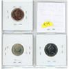 Image 2 : Lot of 3 1967 Specimen coins from a 1967 $20 Gold Specimen Set. Includes cent, nickel and 10 cents. 