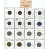Complete Set of 16 Canadian World War II coins. All cents and all nickels including both Tombacs and