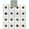 Image 2 : Complete Set of 16 Canadian World War II coins. All cents and all nickels including both Tombacs and