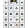 Image 2 : Lot of 20 Canadian George V Silver 10 Cents 1911 to 1936. Coins grade Very Good to Fine.