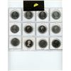 Image 2 : Lot of 12 Canadian Nickel Dollars 1968 to 1984. All coins are Proof Like, Specimen, Proof or BU. A n