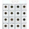 Lot of 16 U.S. Indian Head Cents 1880 to 1907. Coins grade Good to Very Fine.