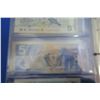 Image 14 : $5 Bank Note Collection in Binder