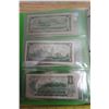 Image 8 : $1 Bank Note Collection In Binders