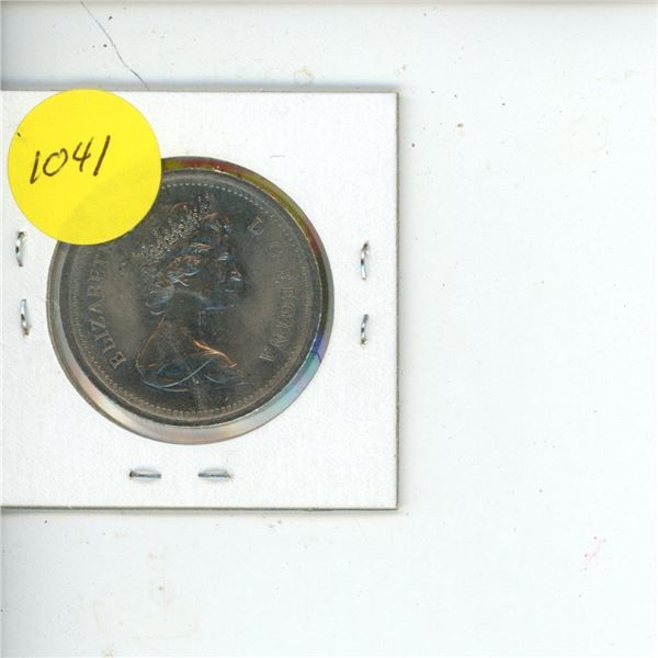 1977 Canadian Silver Dollar FWL