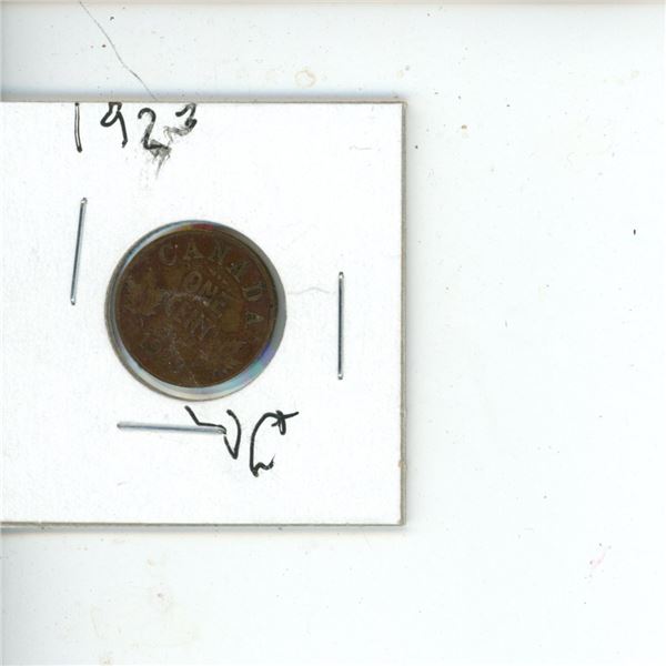 1923 Canadian Penny