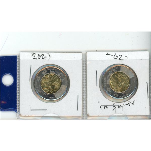 2 2021 Canadien Toonies Discovery of Insulin