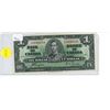 Image 1 : 1937 Canadian One Dollar Bank Note