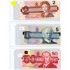 Image 1 : Collection of Canadian Bank Notes 1986 & 1988