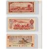 Image 1 : 3 Canadian 2 Dollar Bank Notes  1954, 1974, 1986