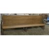 Image 1 : 8Ft Church Pew Oak