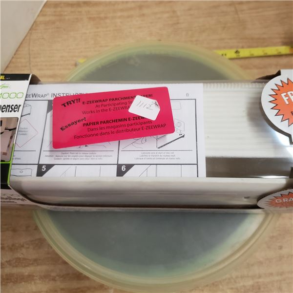 Tupperware and easy wrap