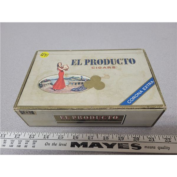 El Producto cigar box