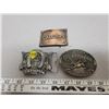Image 1 : 3 belt buckles