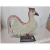 Image 1 : Wooden decorative rooster 13" across