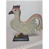 Image 3 : Wooden decorative rooster 13" across