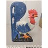 Image 1 : Wooden rooster 12" tall