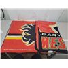 Image 1 : Calgary flames flag/throw