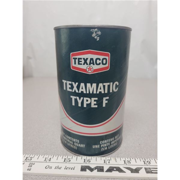 Texaco Texamatic type F cardboard