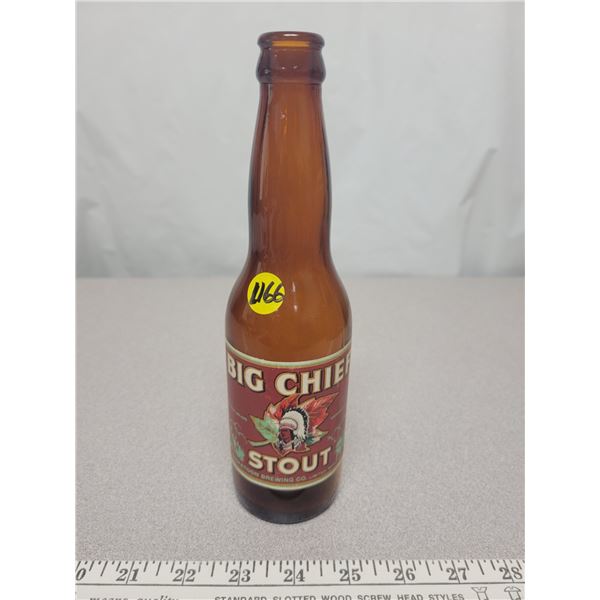 Big Chief (Saskatoon) beer bottle
