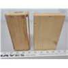 Image 4 : 2X Wooden small storage boxes