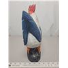 Image 5 : Wooden rooster 12" tall