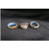 Image 1 : 3 Vintage Rings