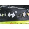 Image 3 : Necklace and Various Charms, Plus 2 Rings And Boyscout Pin