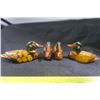 Image 4 : 4 Wooden Carved Ducks