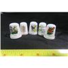 5 Ceramic Decorative Thimbles