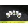 Image 6 : 5 Ceramic Decorative Thimbles