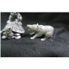 Image 6 : 3 Small pewter Figures Tortise and Hare, Porcupine and Weasle