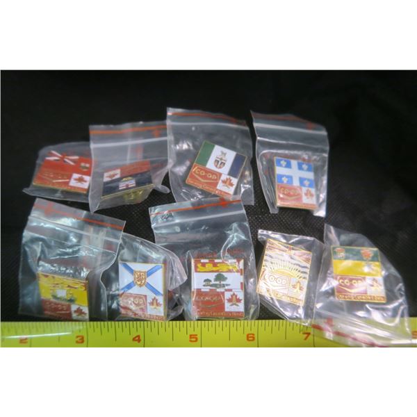 Misc. Co-Op Provincial Pins