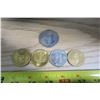 Image 5 : 5 Vintage Tokens / Coins