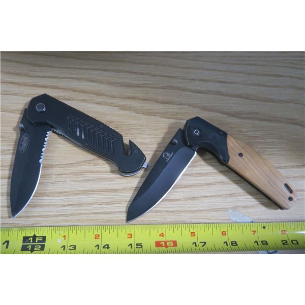 2 Folding Knives Falcon & Sheffield