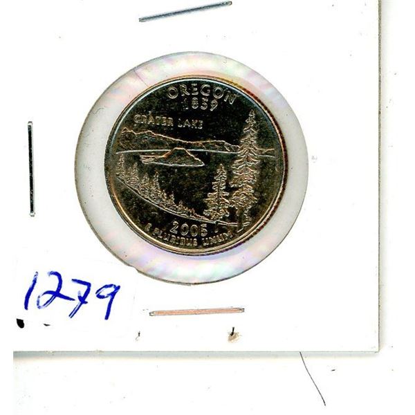 US Quarter Oregon Crater Lake 2005