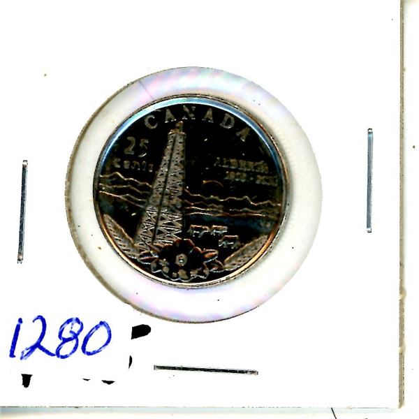 Canadian Quarter, 1905-2005 Alberta