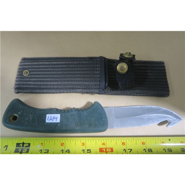 Schrade+ Knife With Belt Sheath