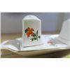Image 3 : Saskatchewan Tiger Lilly Salt and Pepper Shakers With Dish