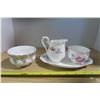 Royal Albert Creamer and Sugar With Tray and Extra Royal Albert Sugar Bowl
