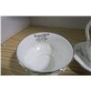 Image 4 : Royal Albert Creamer and Sugar With Tray and Extra Royal Albert Sugar Bowl