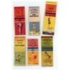 Image 1 : (6) pin-up girlie nude advertising matchbook covers