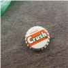 Image 3 : (15) NOS Orange Crush soda pop bottle caps cork  lined