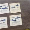 Image 4 : (6) aircraft spotter series cards sweet caporal cigarettes