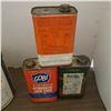 Image 9 : Anti Freeze tin and (3) multi purpose tins
