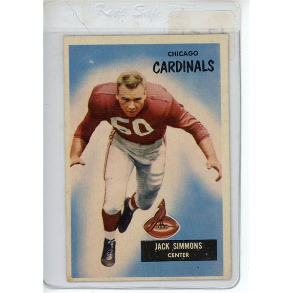 1955 Bowman Jack Simmons