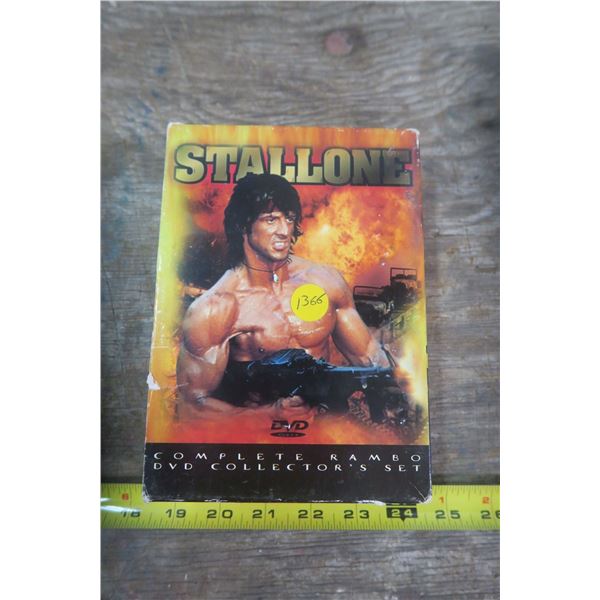 Rambo DVD Collection.  Has First Blood, First Blood Part 2 and Rambo 3