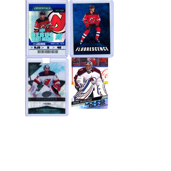4 Hockey Cards