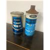 Image 1 : 2 Tins 1 - Allstate FULL 1 Ford Brake Fluid EMPTY