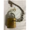 Image 1 : Brass Lock - Pacific 66 - No Key